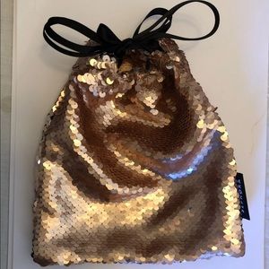 LOT of 20 Sequin gift bag makeup bag by Sephora